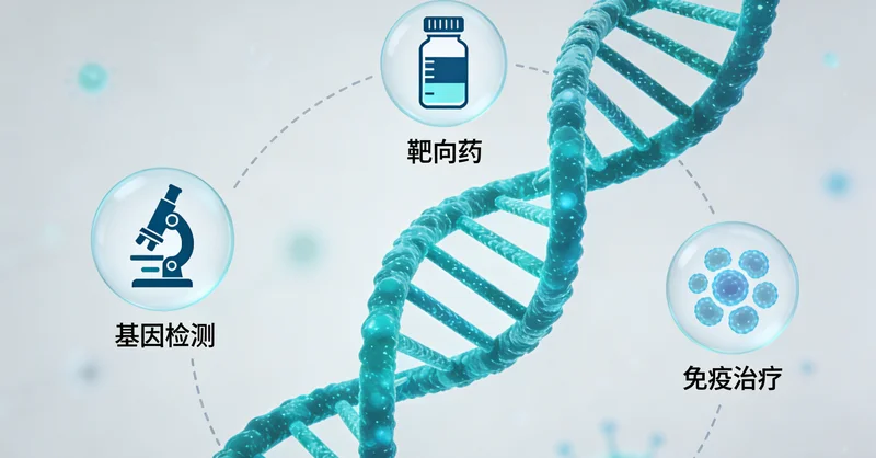永济医生向肠癌患者解释基因检测