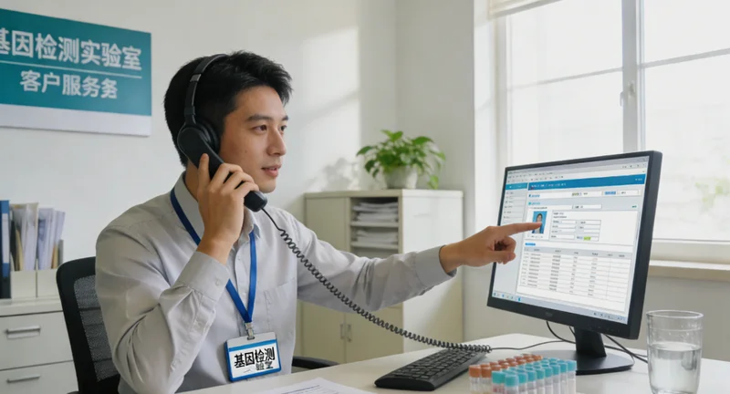 新密患者与医生沟通基因检测报告