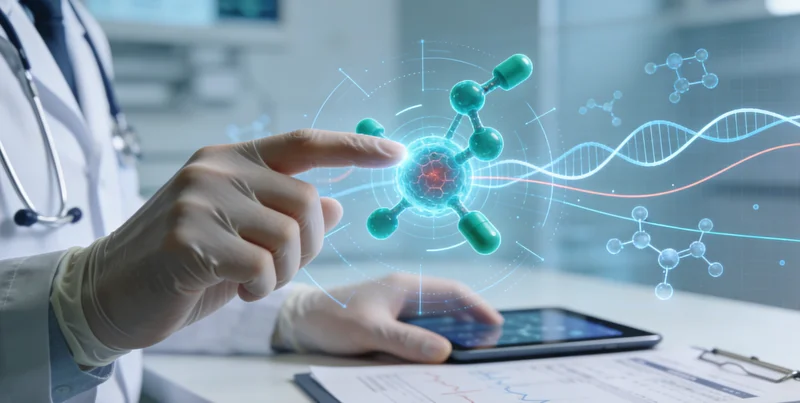 遂宁家庭共同查看并讨论基因检测