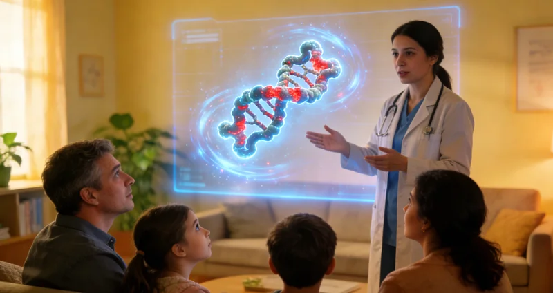 西宁遗传咨询师与家庭亲切沟通场