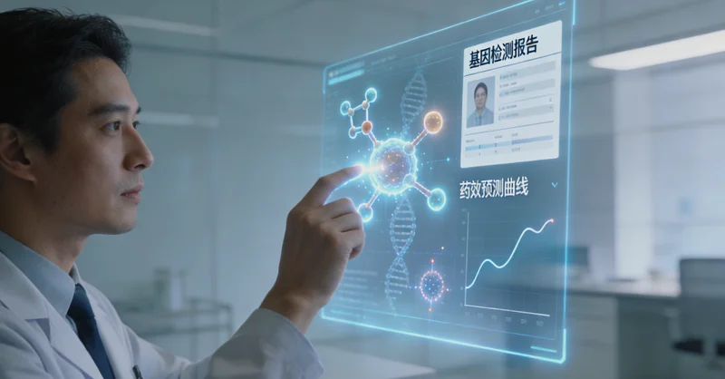 厦门基因检测中心护士为市民进行