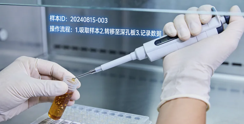 海口护士为患者采集vEDS基因