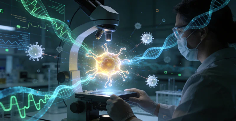 象征乳腺癌患者走向康复与希望的