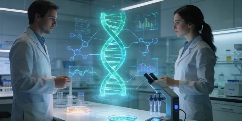 临湘患者在医院向医生咨询基因检