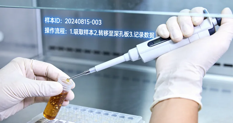 哈尔滨某医院内护士为检测者采集