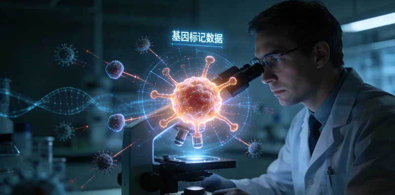 准旗肺癌基因检测DNA双螺旋结