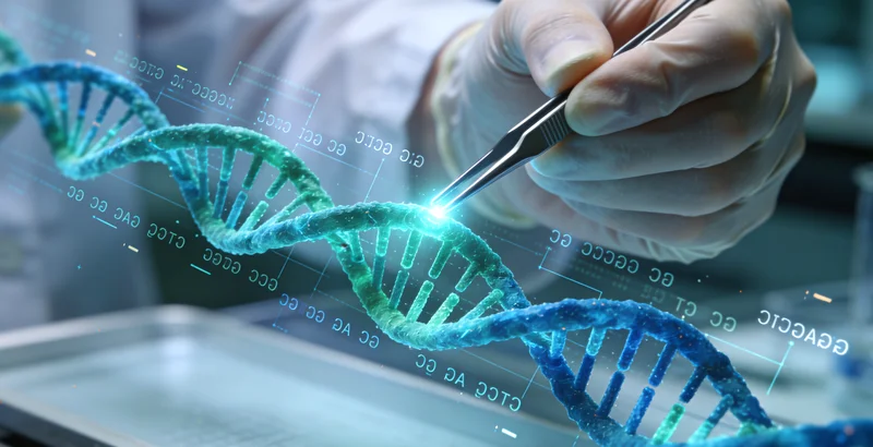 潜江肺癌患者与医生共同查看基因