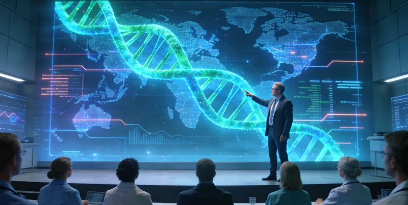 郴州社区遗传健康科普活动现场