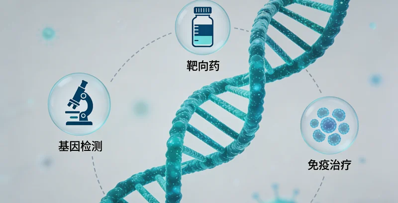 专业基因检测实验室内部工作场景