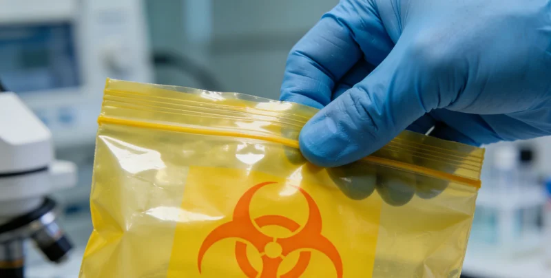 信阳医院护士进行静脉采血用于基