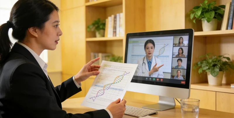 阳江遗传咨询门诊医生与患者沟通