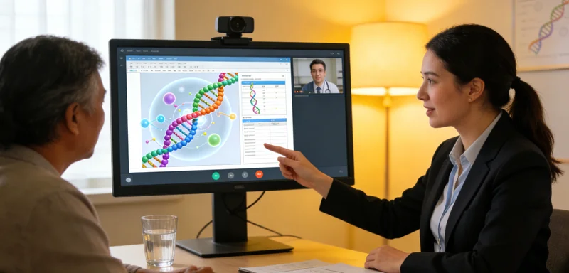 宜城遗传咨询医生与家庭沟通场景