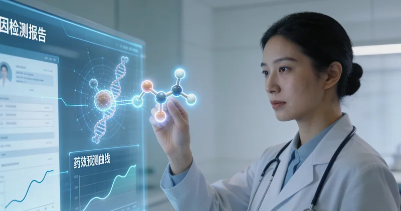 广水非小细胞肺癌病理切片与基因