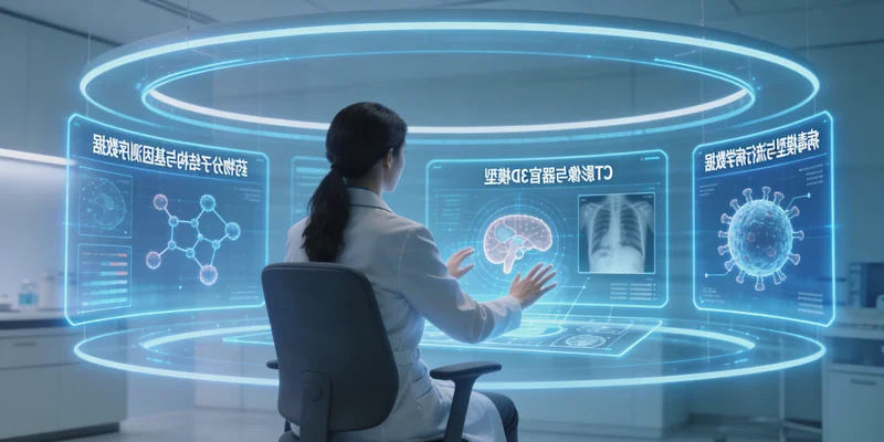 铜仁医生与患者共同查看检测报告