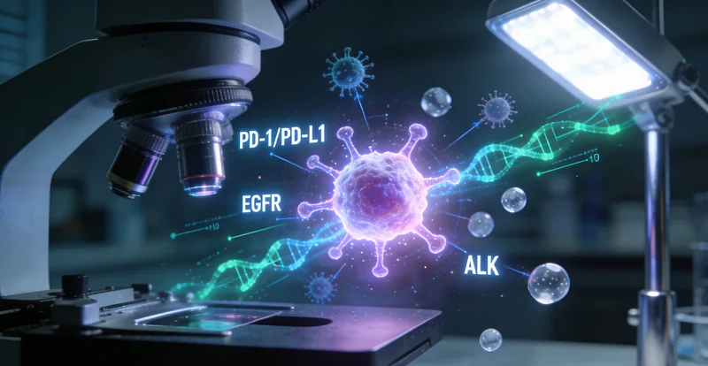 东兴肺癌基因检测科学原理示意图