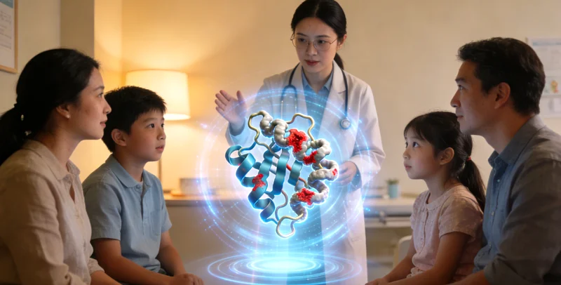 临沂遗传咨询师与家庭进行基因检