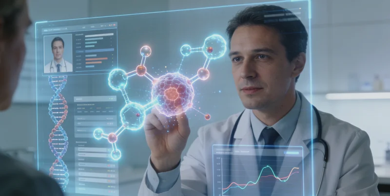 扶余医生向患者家属解读基因检测