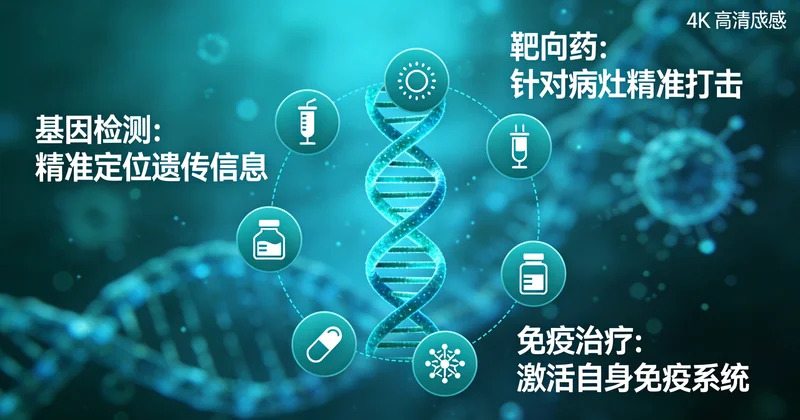 乳山居民与医生共同查看基因检测