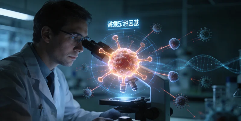 天长基因检测实验室技术人员进行