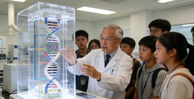 老河口遗传咨询医生为家庭讲解基