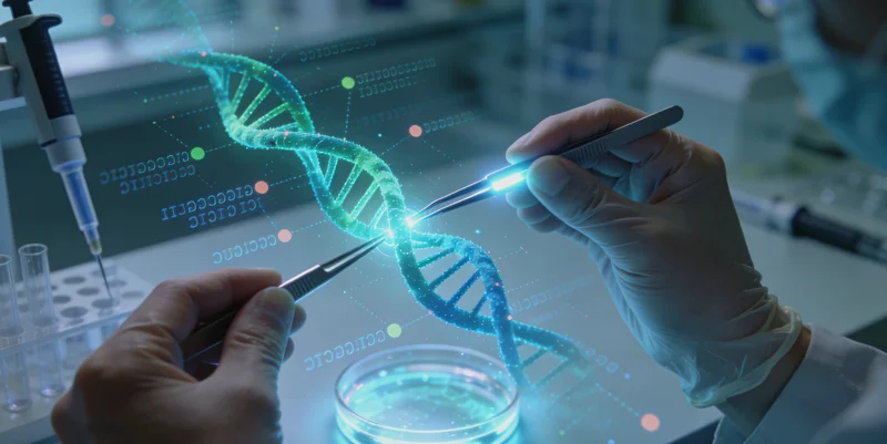 琼海医生与患者讨论基因检测结果