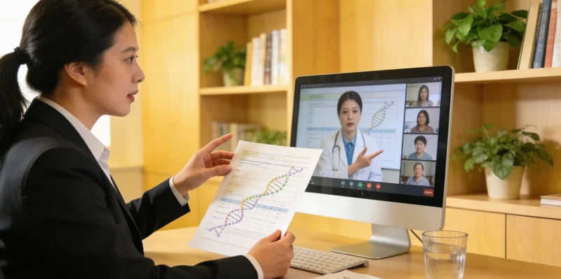 信宜遗传咨询师解读基因检测报告