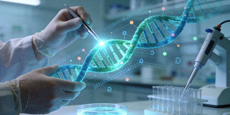 汉中华庭与医生共同查看基因检测