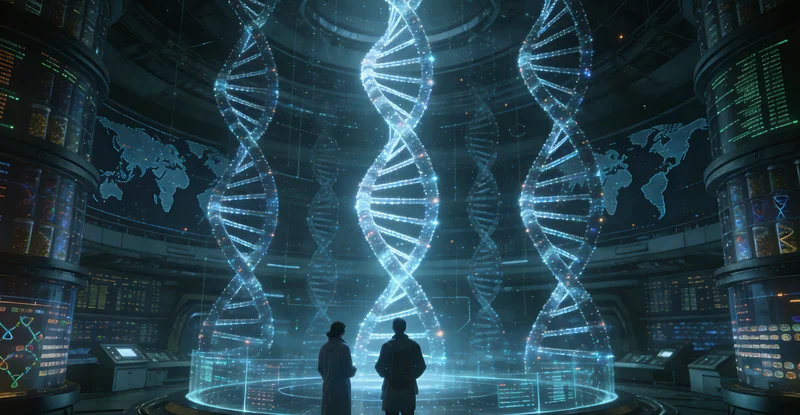 基因检测实验室高通量测序仪工作