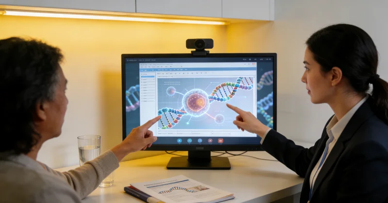 萍乡医生解读基因检测报告给家长