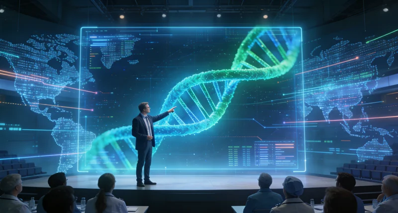 诸城未来医疗与基因科技结合概念