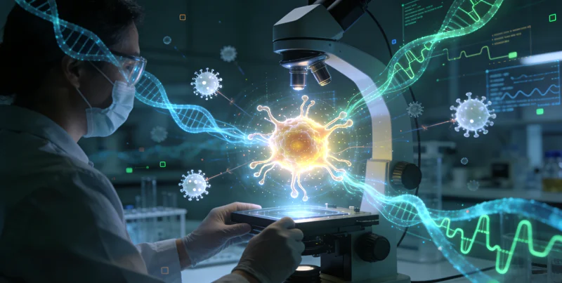 东营病理医生进行PD-L1检测