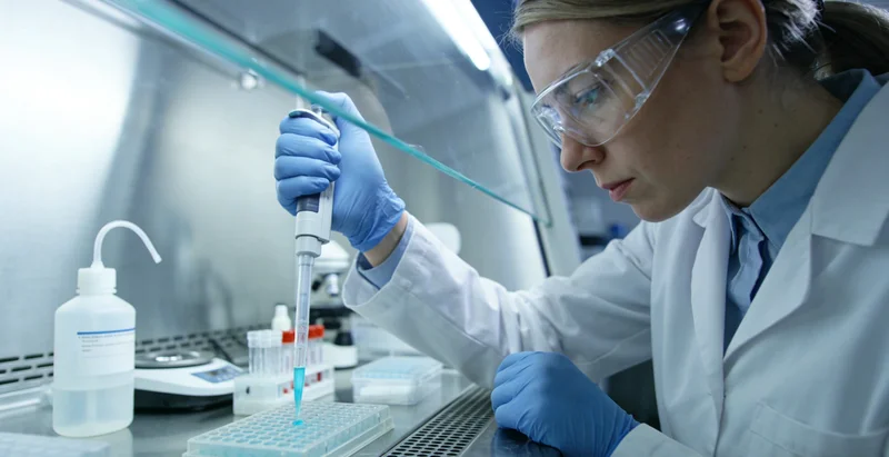 呼伦贝尔市民在医院进行静脉采血