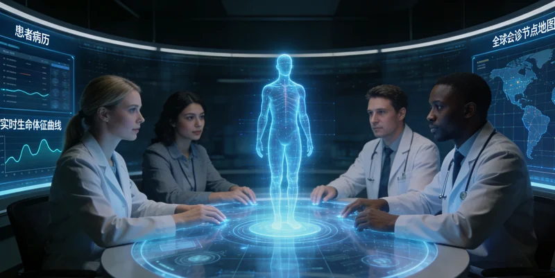 临汾家庭在一起讨论医疗选择与费