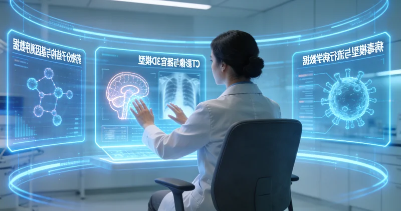 平泉患者手持CT报告单与医生进