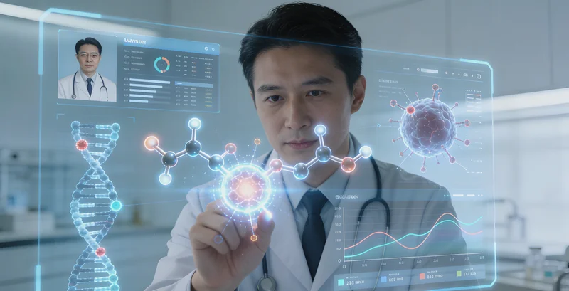 西苏旗遗传咨询师在咨询室为居民