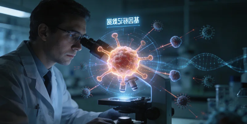 太仓肺癌患者与医生共同查看基因