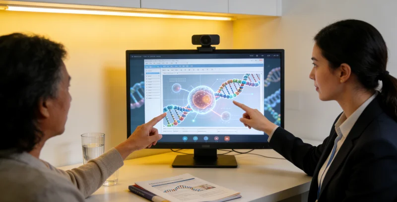 定西市民在医院遗传咨询门诊与医