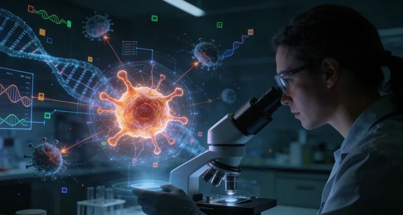 仙桃肺癌MET基因检测原理示意