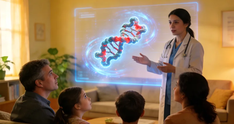 安阳遗传咨询师与咨询者进行家庭