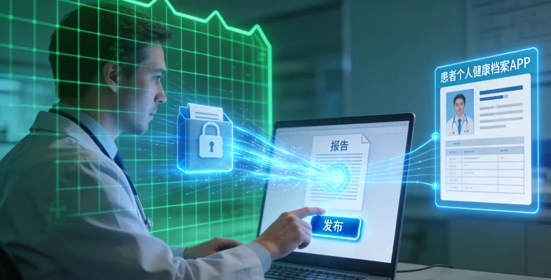 眉山市民在医院进行遗传咨询场景