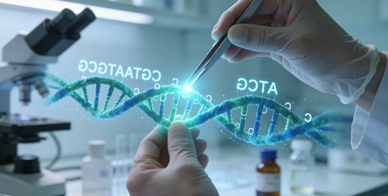 梅州肺癌患者与医生进行基因检测