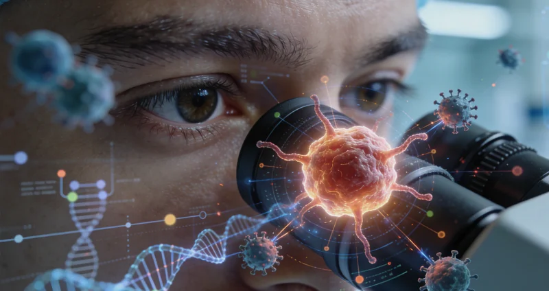 如皋肺癌RET靶向治疗原理示意