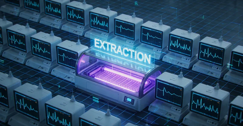 基因检测采样流程示意