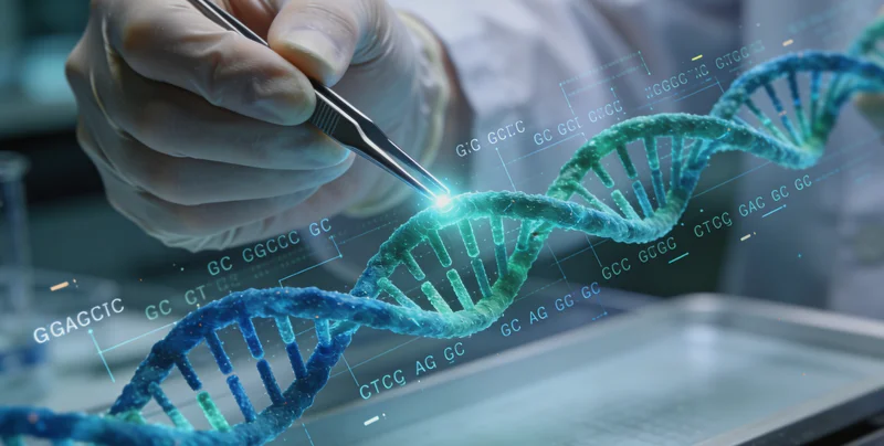 扎旗市民进行无创基因检测采样示