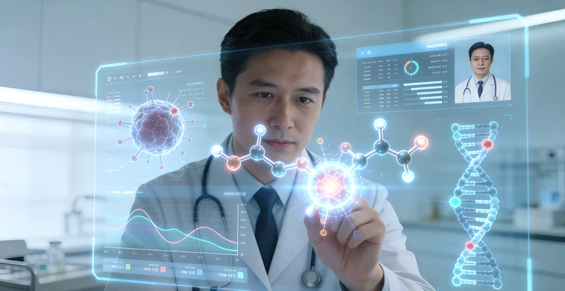 周口医生与患者家属在诊室沟通基