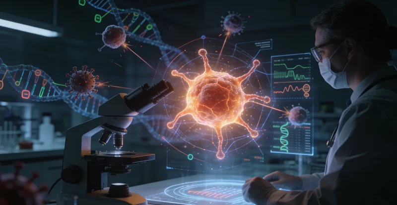 满洲里肺癌基因检测原理图：PI