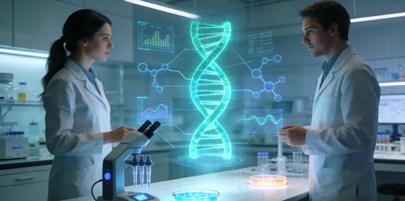 阿勒泰医生与患者家属讨论基因检