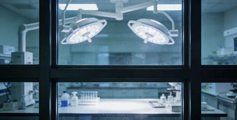 当阳家庭在本地诊所进行遗传咨询