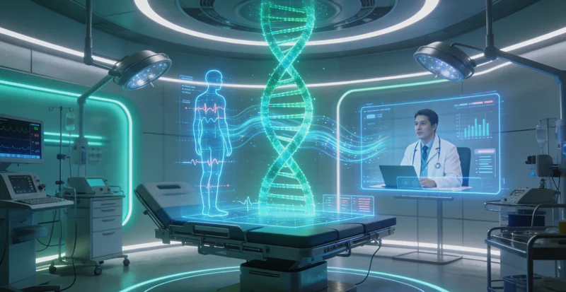 阳春居民正在进行遗传咨询沟通场