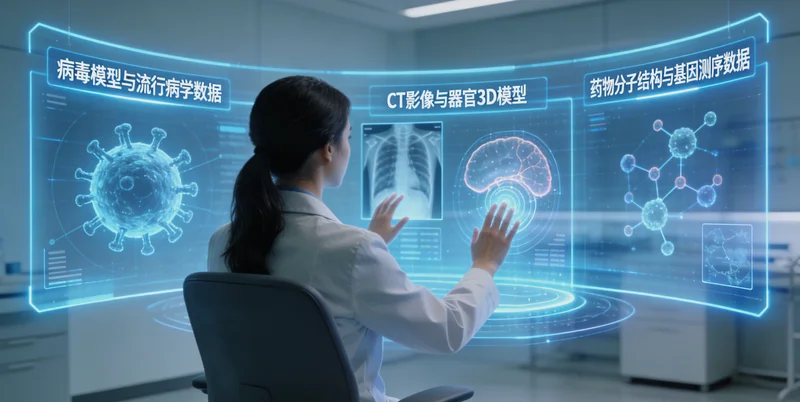 奎屯家庭与医生共同查看基因检测